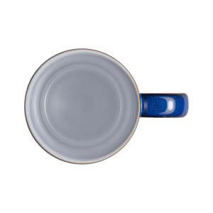 Denby Imperial Blue Ridged Mug 